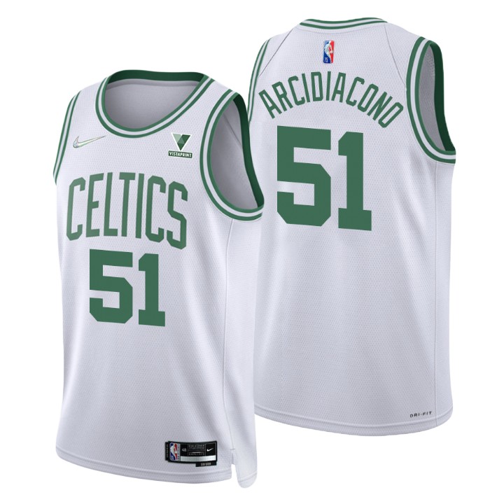 Men's Boston Celtics Ryan Arcidiacono #51 Diamond 75th Anniversary Association Jersey 2401YKLO